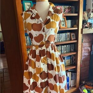 Emily & Fin XL apples print dress